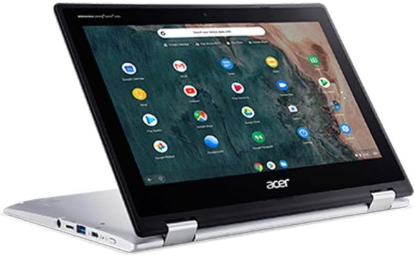 Acer Chromebook Spin 311 Convertible Laptop, Intel Celeron N4020, 11.6" HD Touch, 4GB LPDDR4, 32GB eMMC, Gigabit Wi-Fi 5, Bluetooth 5.0, Google Chrome, CP311-2H-C67 - Image 3