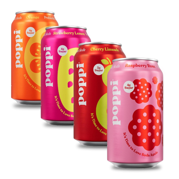 POPPI Sparkling Prebiotic Soda