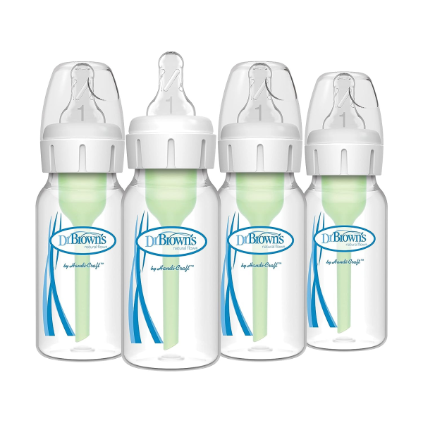 Dr. Brown's Natural Flow Anti-Colic Options+ Narrow Baby Bottle