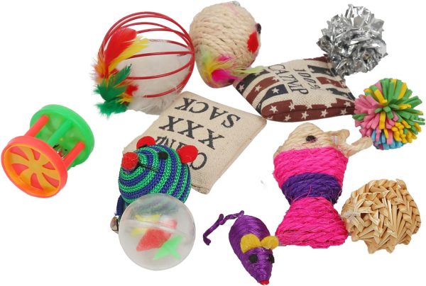 Fashion's Talk Cat Toys Variety Pack for Kitty 20 Pieces - Image 3